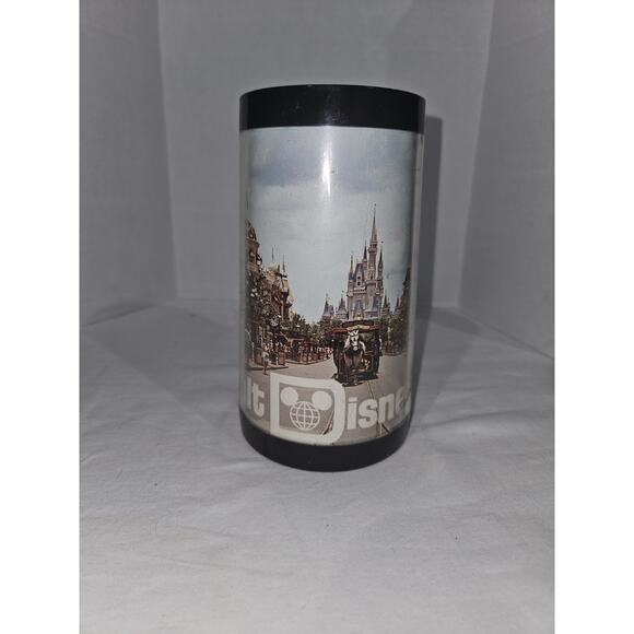 Vintage Walt Disney World Mug Thermo Serv Insulated Magic Kingdom Main Street - Picture 2 of 5